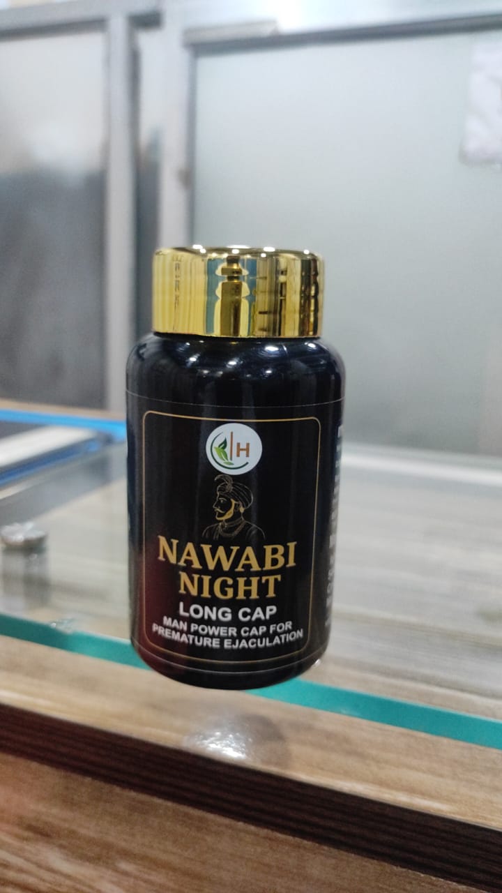 Nawabi Night Long Cap - Front View